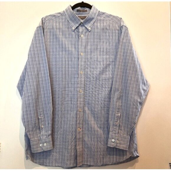 Daniel Cremieux Signature Collection Shirt Button Down Long Sleeve Large Classic - Picture 1 of 12